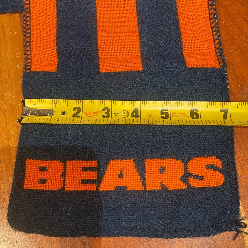 NFL‎ Chicago Bears Scarf - Orange and Blue- bears logo